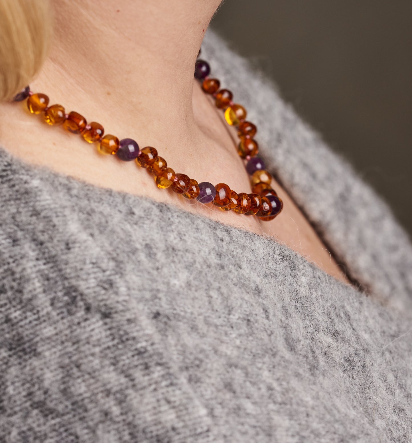 Amethyst - Adult Necklace