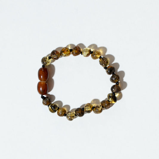 Green Amber - Kids Bracelet